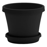 Maceta Terra Pot (tr1600), Negra, 16  (plato No Incluid...