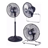 Ventilador 3 En 1 Pared - Mesa - Pie Potente 10 P + Envio