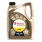 Aceite Para Motor Total Quartz 9000 5w40 4 Litros Sintético