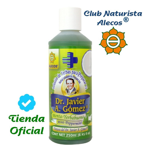 Tintura De Yerbas Del Dr. Javier A. Gómez De Alecos®, 250ml