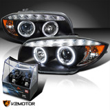 Par Faro Negro Led Bmw 128i Base 2009 3.0l