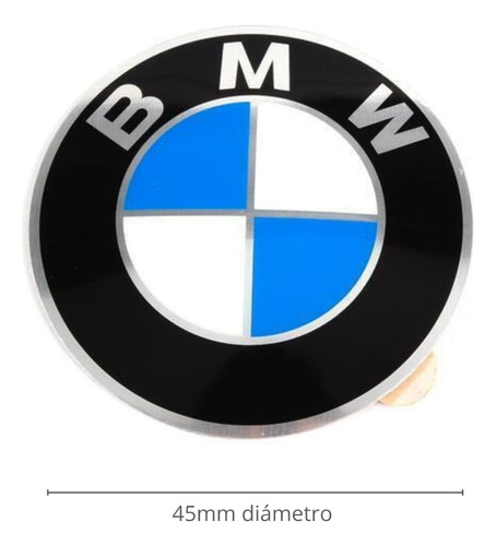 Emblema Bmw Para Volante 45mm  By Amazon Motos Y Autos Foto 2