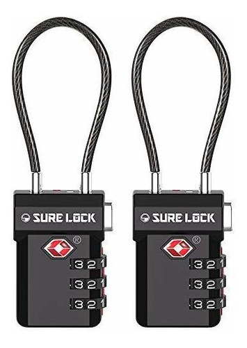 Candado De Equipaje Sure Lock Tsa Compatible Travel Luggage 