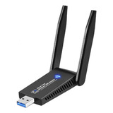 Adaptador Wifi Ac Dual Band + Bluetooth 5.0 1300mbps Usb 3.0