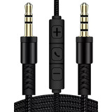 Cable Auxiliar 3.5 Cable Con Microfono Manos Libres Audifono