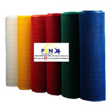 Malla Plastica Rollo 10 Metros X 1 Metro De Alto Colores 