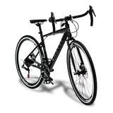 Bicicleta De Ruta Gravel Asphalt R700 47 51 54 Cm Color Negro Mate Tamaño Del Cuadro 47 Cm