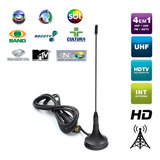 Antena Digital Uhf Interna Vhf Fm É Boa Sinal Analogico