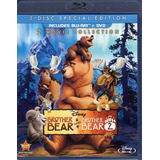 Tierra De Osos 1 Y 2 Disney Boxset Peliculas Blu-ray + Dvd