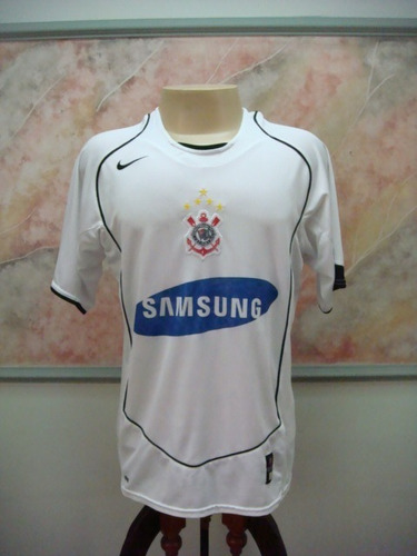 Camisa Futebol Corinthians Sp Usada Jogo Antiga 2212