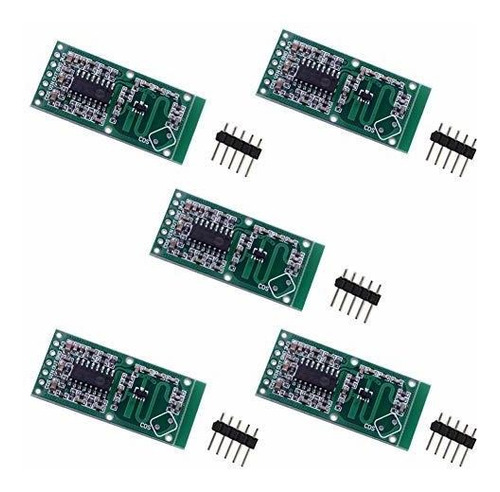 Sensor Movimiento Rcwl-0516 5 Piezas, Arduino Esp8266 Nodemc