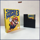 Cajas De Videojuegos Mario Bros 1, 2 Y 3. Con Cubrepolvo