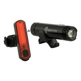 Kit Luces Bicicleta Entity Ls200 Usb Led Silicona 200 Lumens