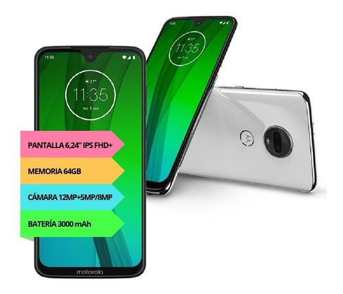 Celular Motorola Moto G7 Xt-1962 64gb 4gb 2019 Garantía Full