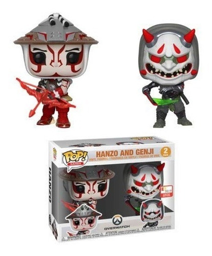 Hanzo And Genji 2 Pack Overwatch Funko Pop! Games E3 2019 