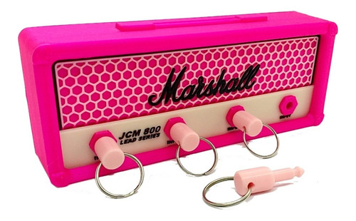 Portallave Para Musicos Amplificador Marshall Músico Rosa