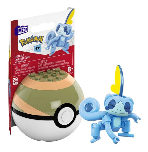 Mega Construx Pokémon Sobble Pokebola Serie 17