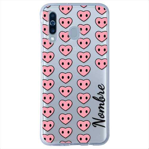 Funda Para Galaxy Cerditos Personalizada Con Nombre