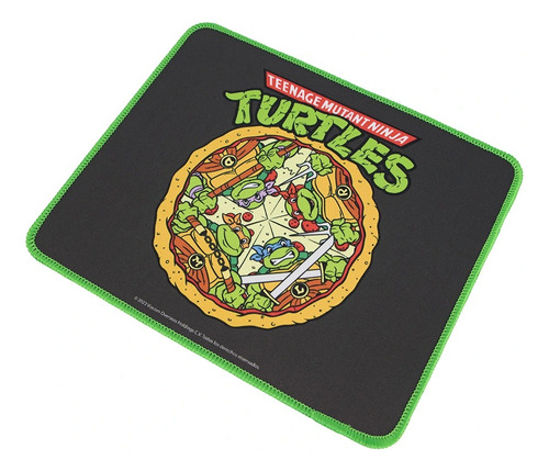 Mouse Pad Tapete Tortugas Ninja Impermeable Anti-derrapante Color Verde