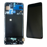 Tela Frontal Display Compativel Sm- A70 A705 Oled C/aro
