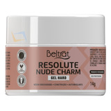 Gel Resolute Nude Charm 14g Beltrat P/ Alongamento De Unhas