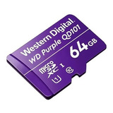 Memoria Micro Sd Sdxc 64gb Wd Purple Ultra Endurance Camara