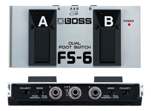 Footswitch Boss Fs6 Pedal Dual Roland De Control P/ Guitarra