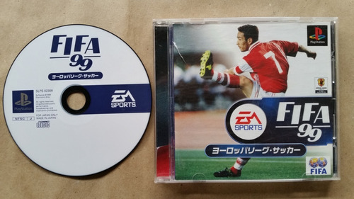 Fifa 99 Playstaton 1 Ps1 Original Japonês Leia E Veja Fotos