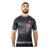 Camiseta De Ciclismo Everlast Cyc Negra