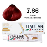 Coloração 7.66 Louro Vermelho Intenso | Itallian Color