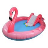 Piscina Playground Infantil Flamingo Inflável Jilong
