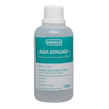 Água Boricada 3% Farmax 100ml Antisséptico C/ Gotejador