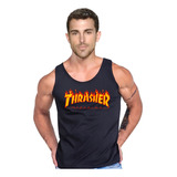 Polera Thrasher Magazine Gimnasio Musculosa Tank Gym