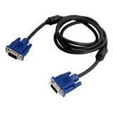 Cable Vga A Vga Macho 1.5m Monitor Pc