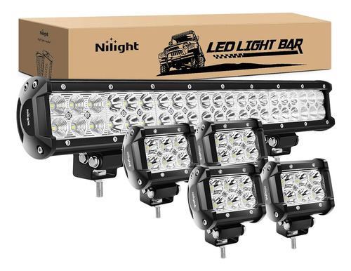 Nilight - - Barra De Luces Led Combinada Zh003 De 20