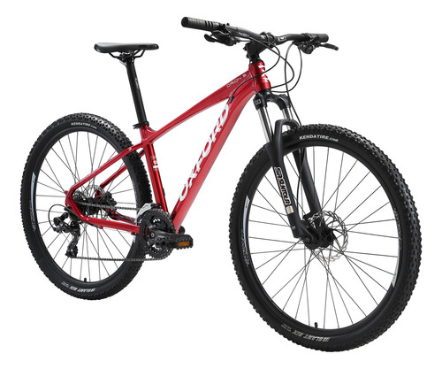 Bicicleta Oxford Mtb Orion 5 Aro 27.5 Color Rojo Tamaño Del Cuadro S