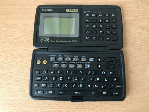 Agenda Casio Boss Sf-7900 (de Los 90s - A Reparar)