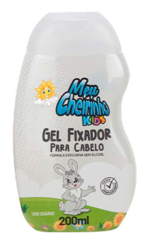 Gel Infantil Fixador Meu Cheirinho Kids Incolor 200ml