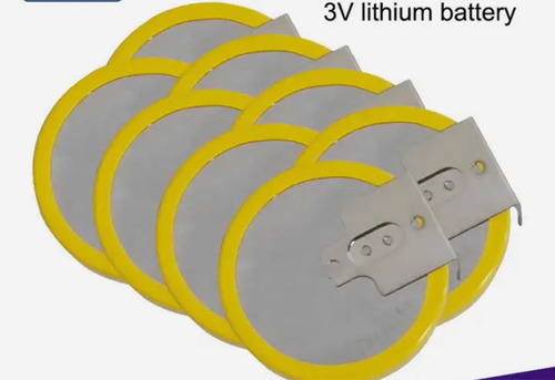Batería De Litio 3 Volts, Soldable En Placa