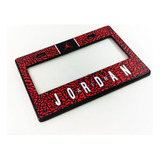 Jordan Rojo Marco Matricula, Porta Placas Para Motocicleta