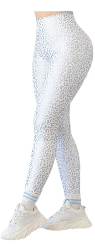 Leggin Leopardo Textil Colombiano Mallón Animal Print Licras