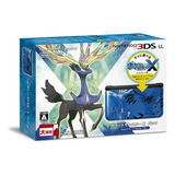 Nintendo 3ds Xl Edição Limitada Xerneas & Yveltal Blue - 3ds Xl Pokemon X&y Azul