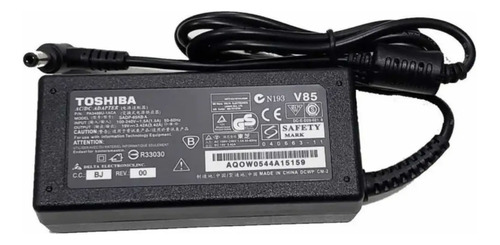 Cargador Toshiba 19v 3.42 1600 1700 3000 3005 M40x M50