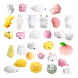 40 Squishy Mochi Animals Antiestres Random Souvenir 3cm 