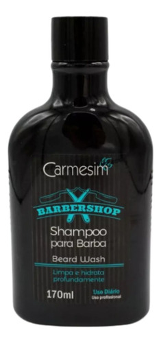 Shampoo De Barba 170ml Carmesim