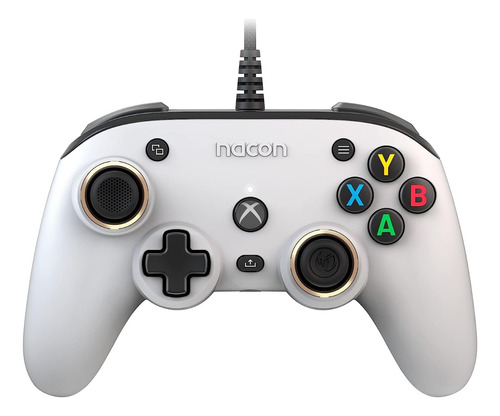 Control Rig Nacon Pro Compact Blanco Para Xbox Nuevo