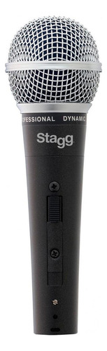 Micrófono Dinámico Profesional Stagg Sdm50 Con Cable