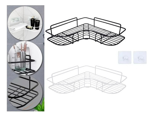 Esquinero Estante Organizador Adhesivo Cocina Baño Ducha