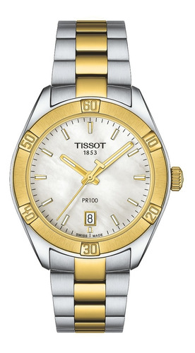 Reloj Mujer Tissot Pr 100 Sport Chic T101.910.22.111.00
