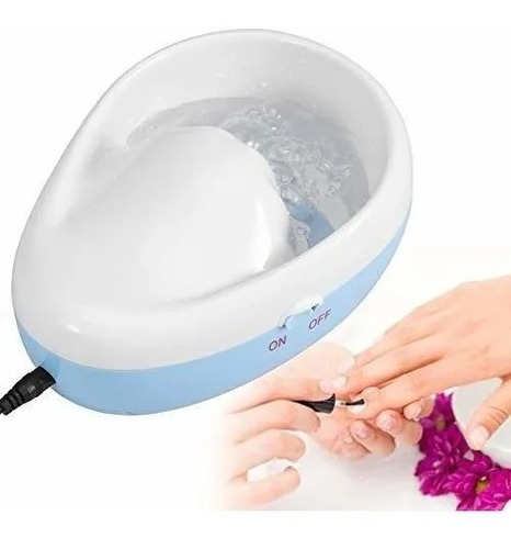 Equipo Para Decorar Uñas Jet Bubble Spa Massage Bowl, Nail